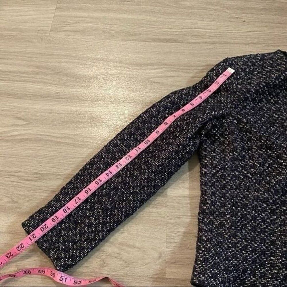 Coldwater Creek Dark Patterned Button Front 3/4 S… - image 7